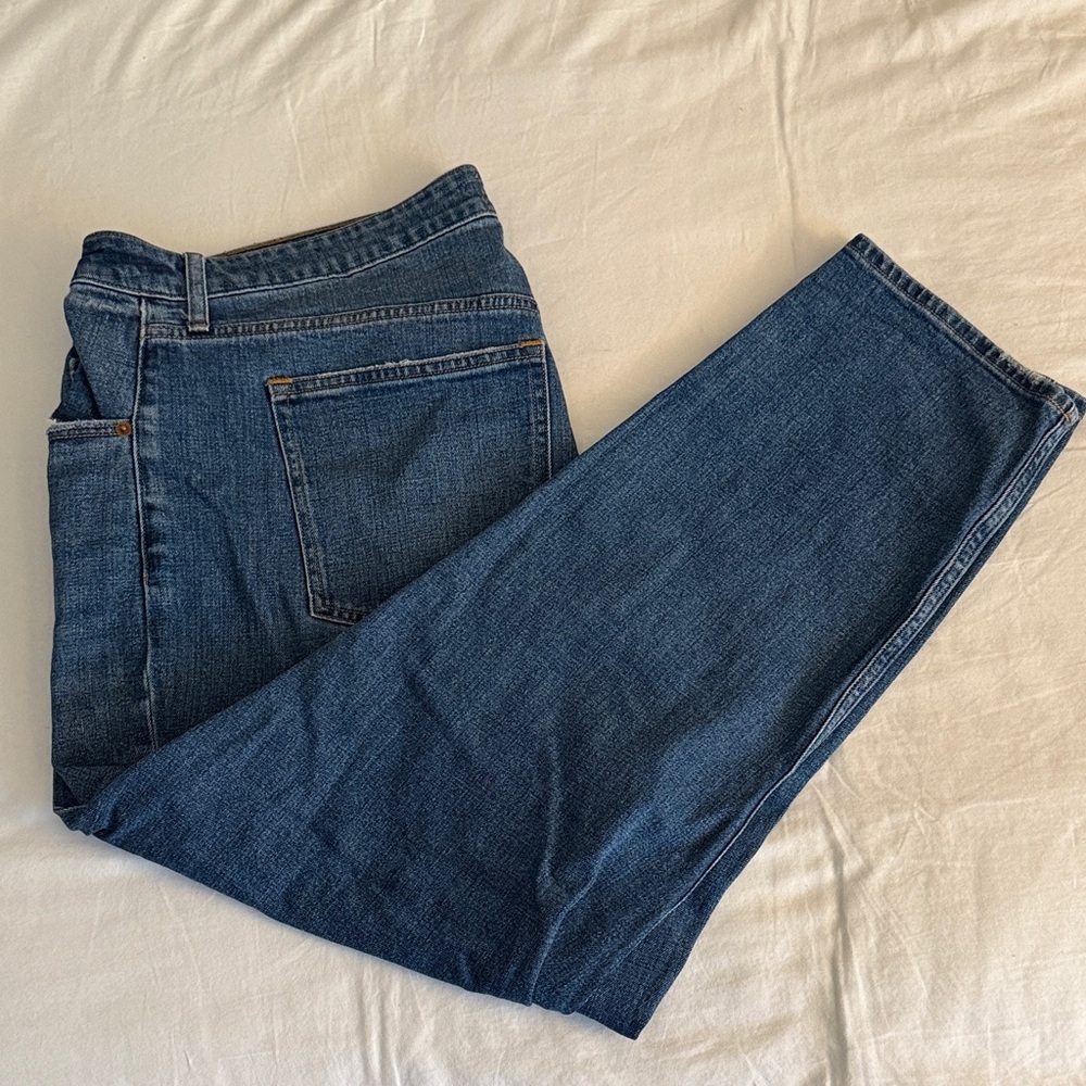 Abercrombie & Fitch High Rise Blue Jeans